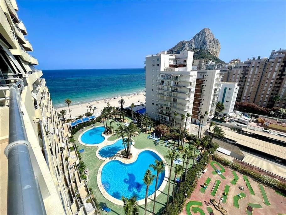 Apartamento Amplio Con 2 Dormitorios Y Vistas Al Mar Calp Exterior foto